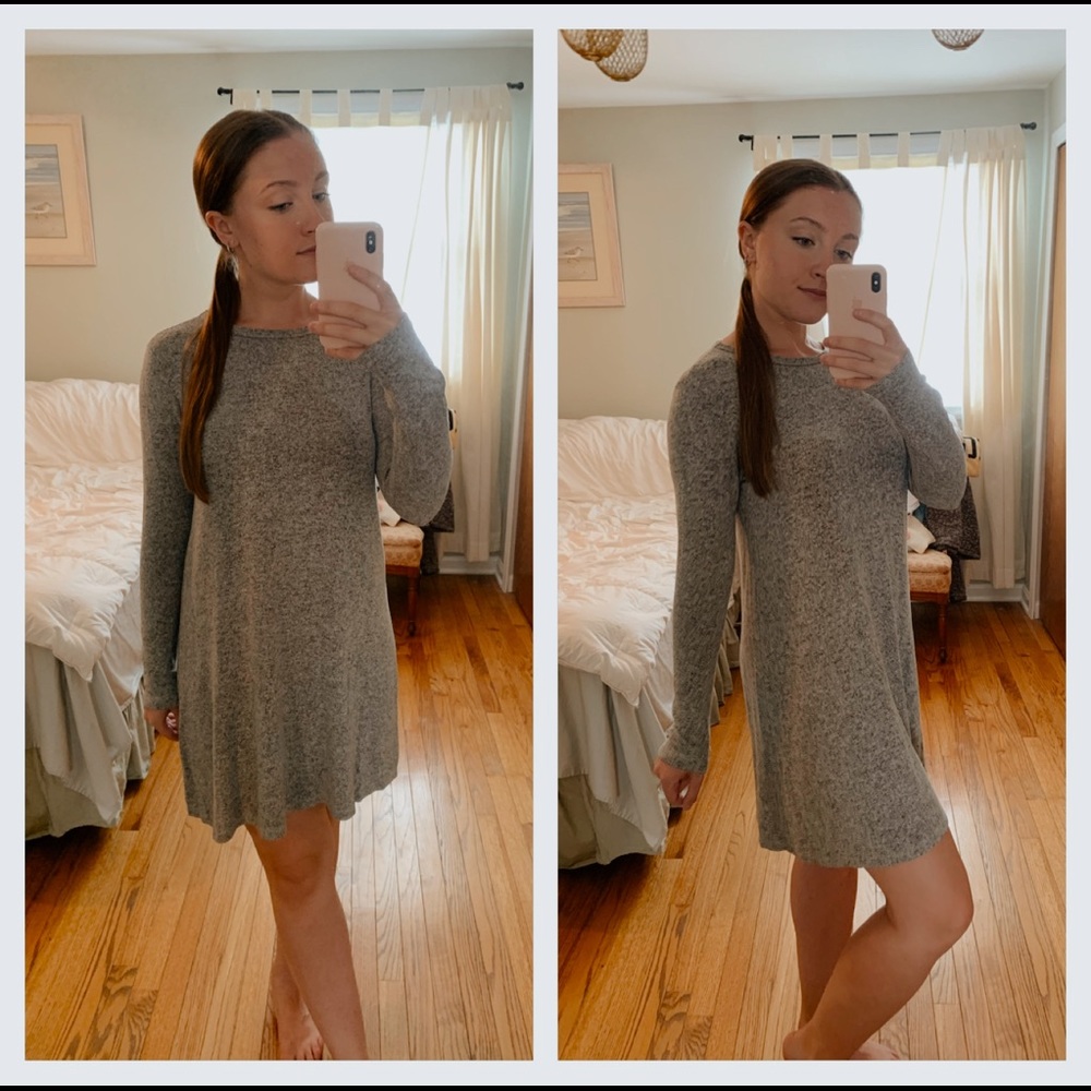 Long Sleeve Sweater Dress